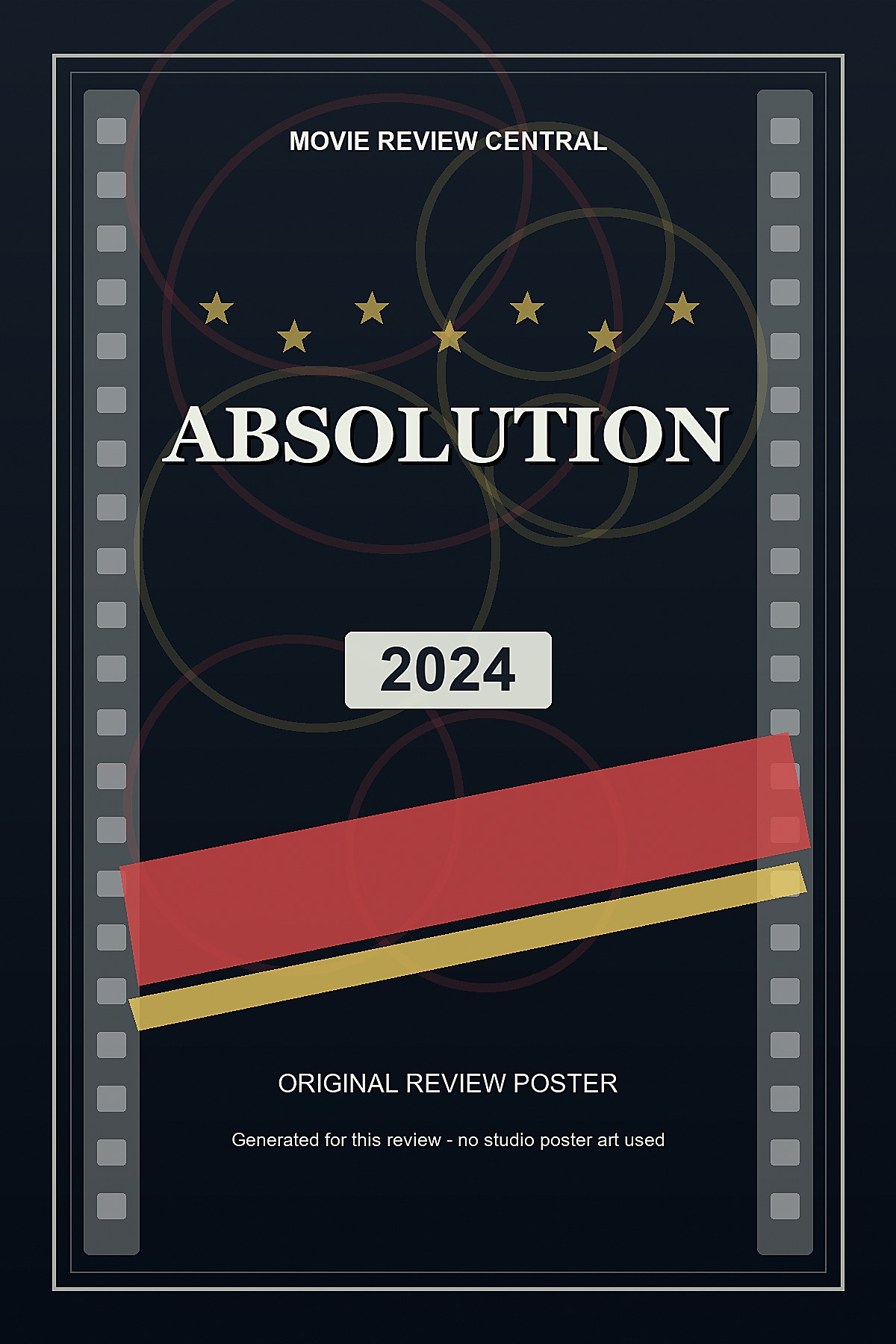Absolution (2024) - original review poster Absolution (2024) - original review poster