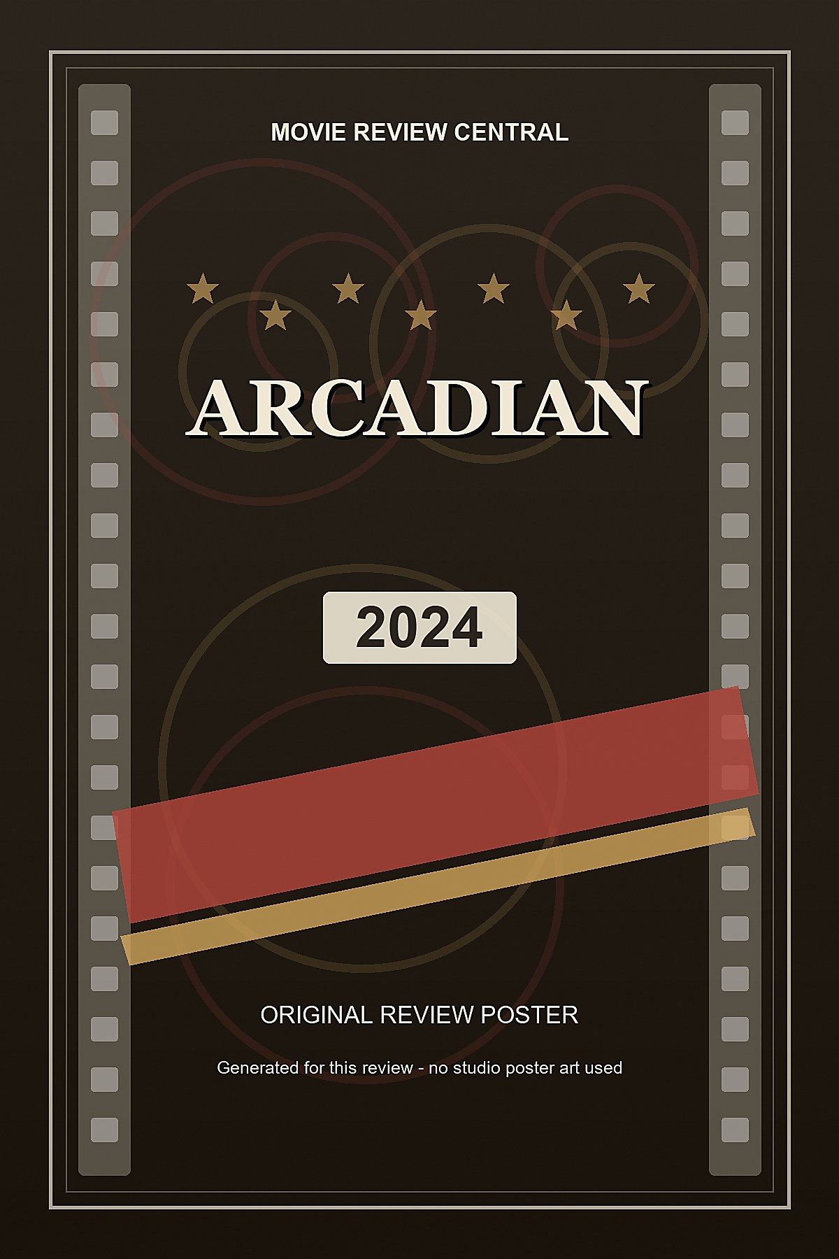 Arcadian (2024) - original review poster Arcadian (2024) - original review poster