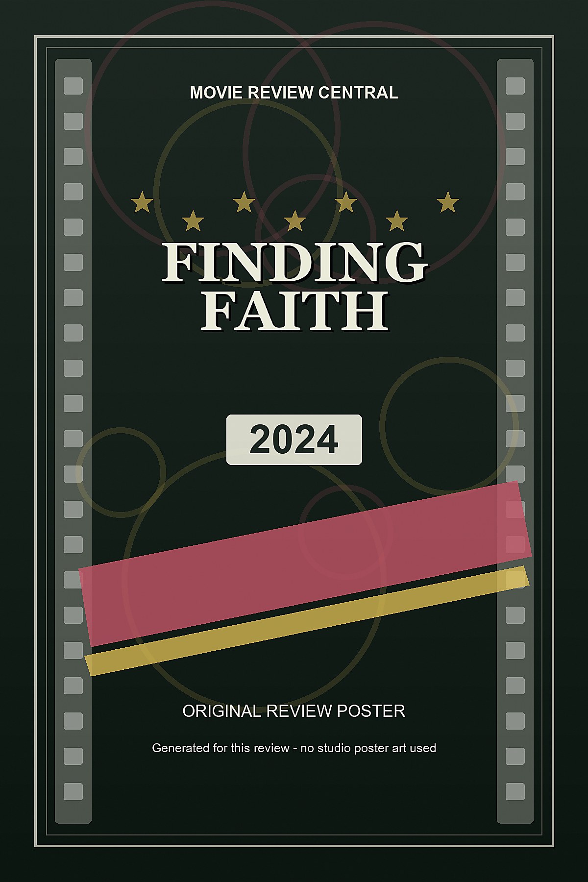 Finding Faith (2024) - original review poster Finding Faith (2024) - original review poster