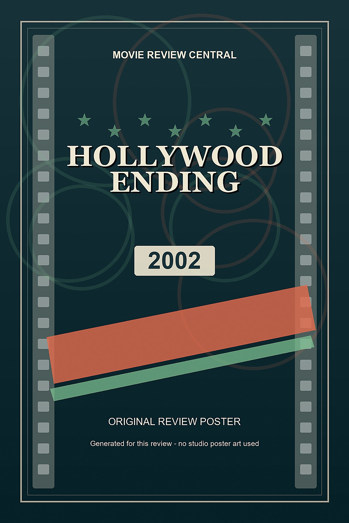 Hollywood Ending (2002) - original review poster