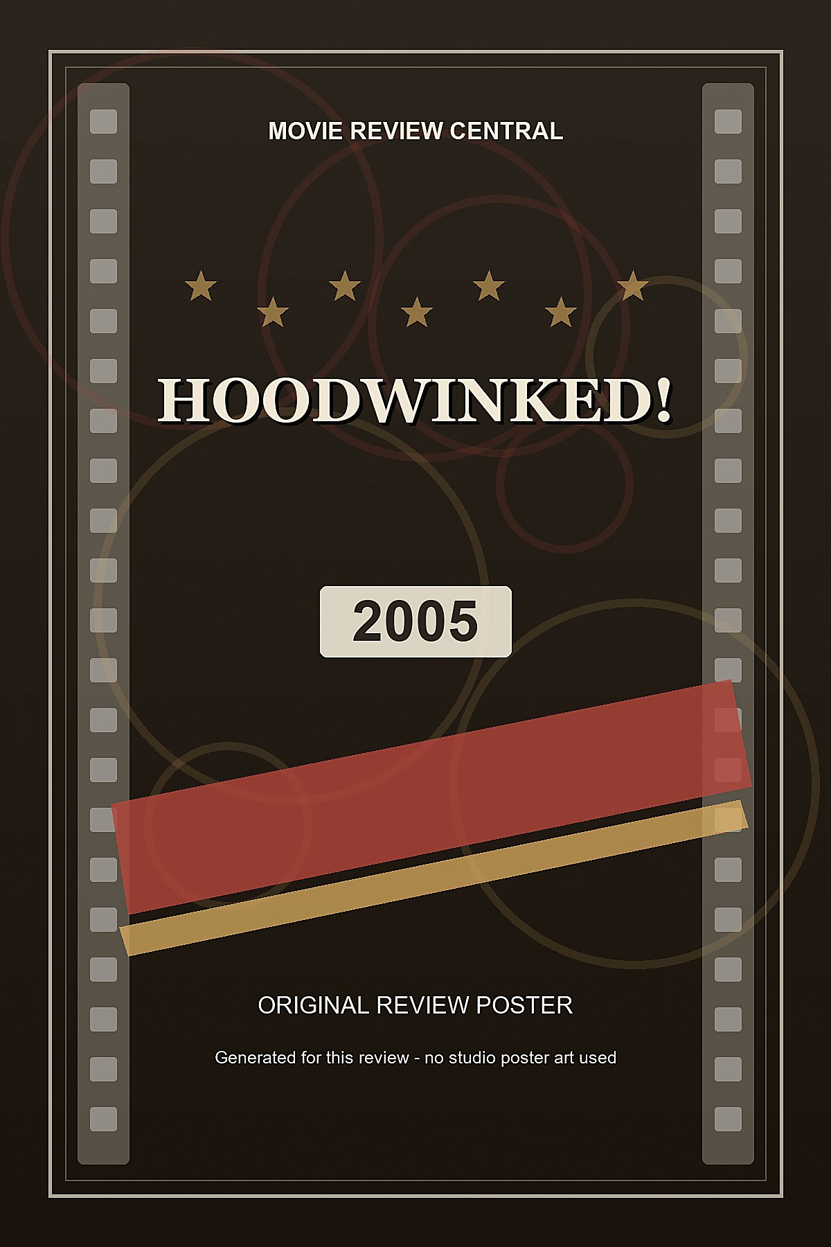 Hoodwinked! (2005) - original review poster Hoodwinked! (2005) - original review poster