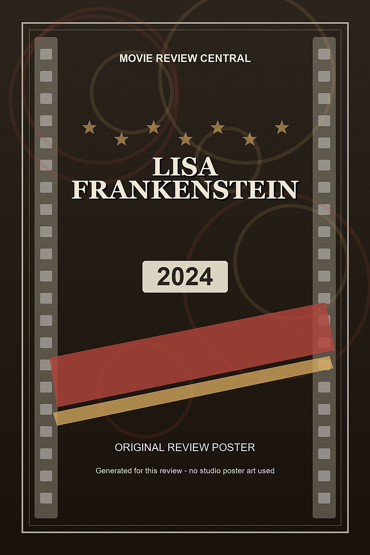 Lisa Frankenstein (2024) - original review poster Lisa Frankenstein (2024) - original review poster