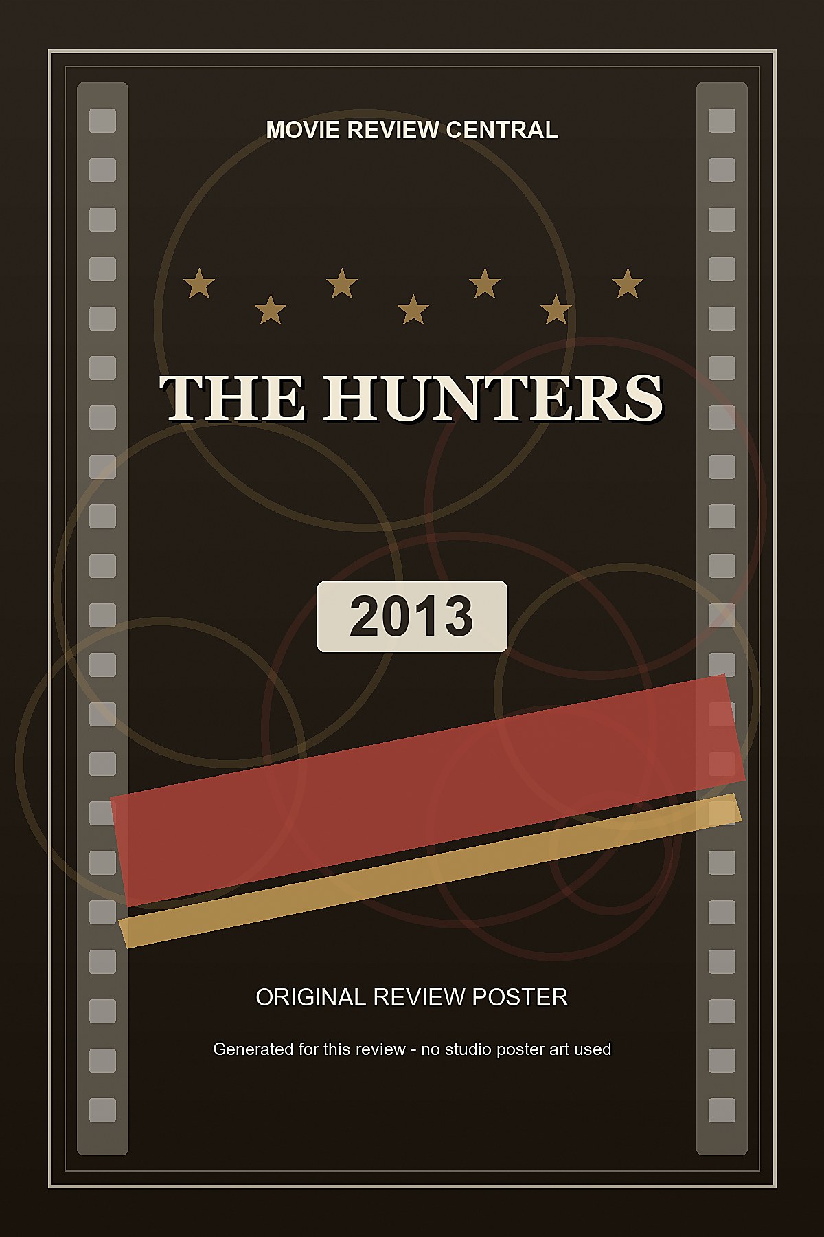The Hunters (2013) - original review poster The Hunters (2013) - original review poster