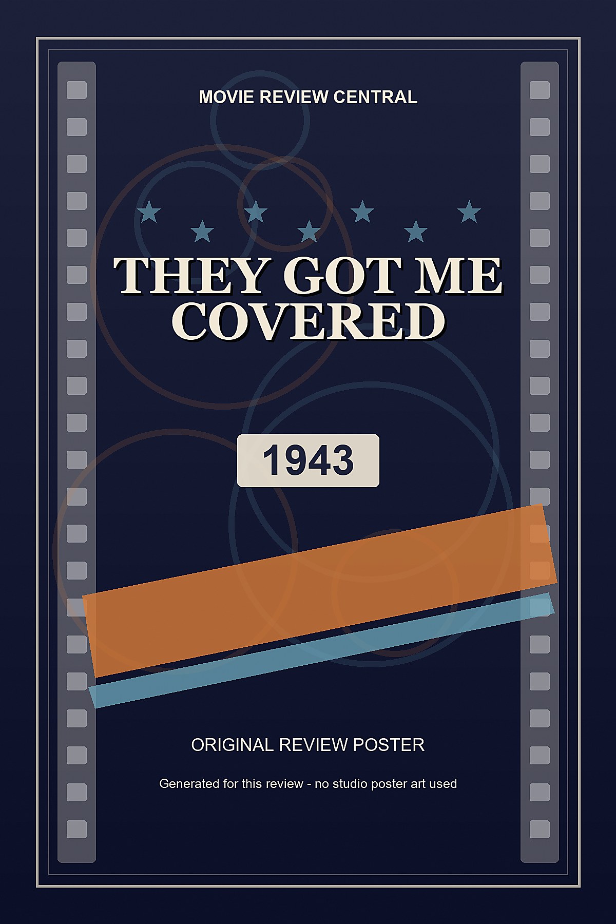 They Got Me Covered (1943) - original review poster They Got Me Covered (1943) - original review poster