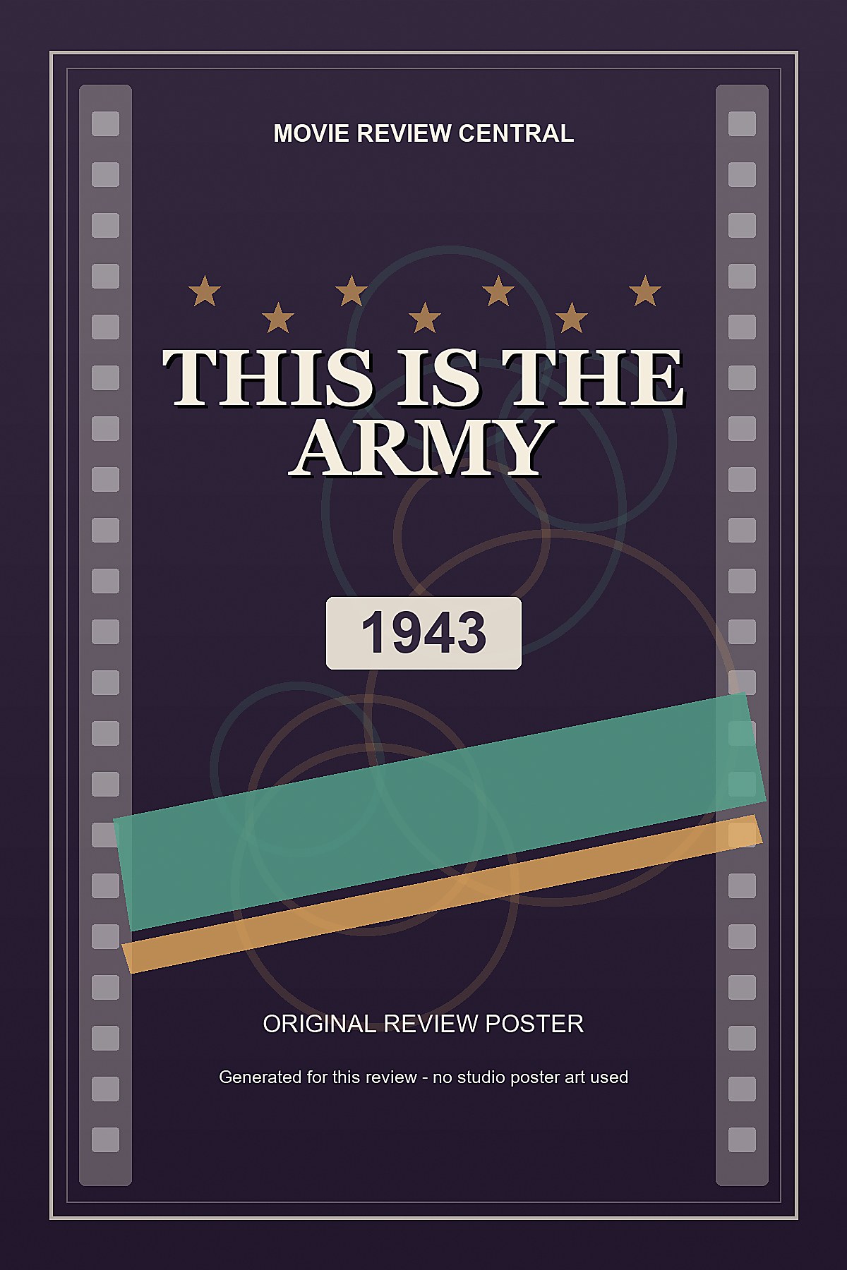 This is the Army (1943) - original review poster This is the Army (1943) - original review poster