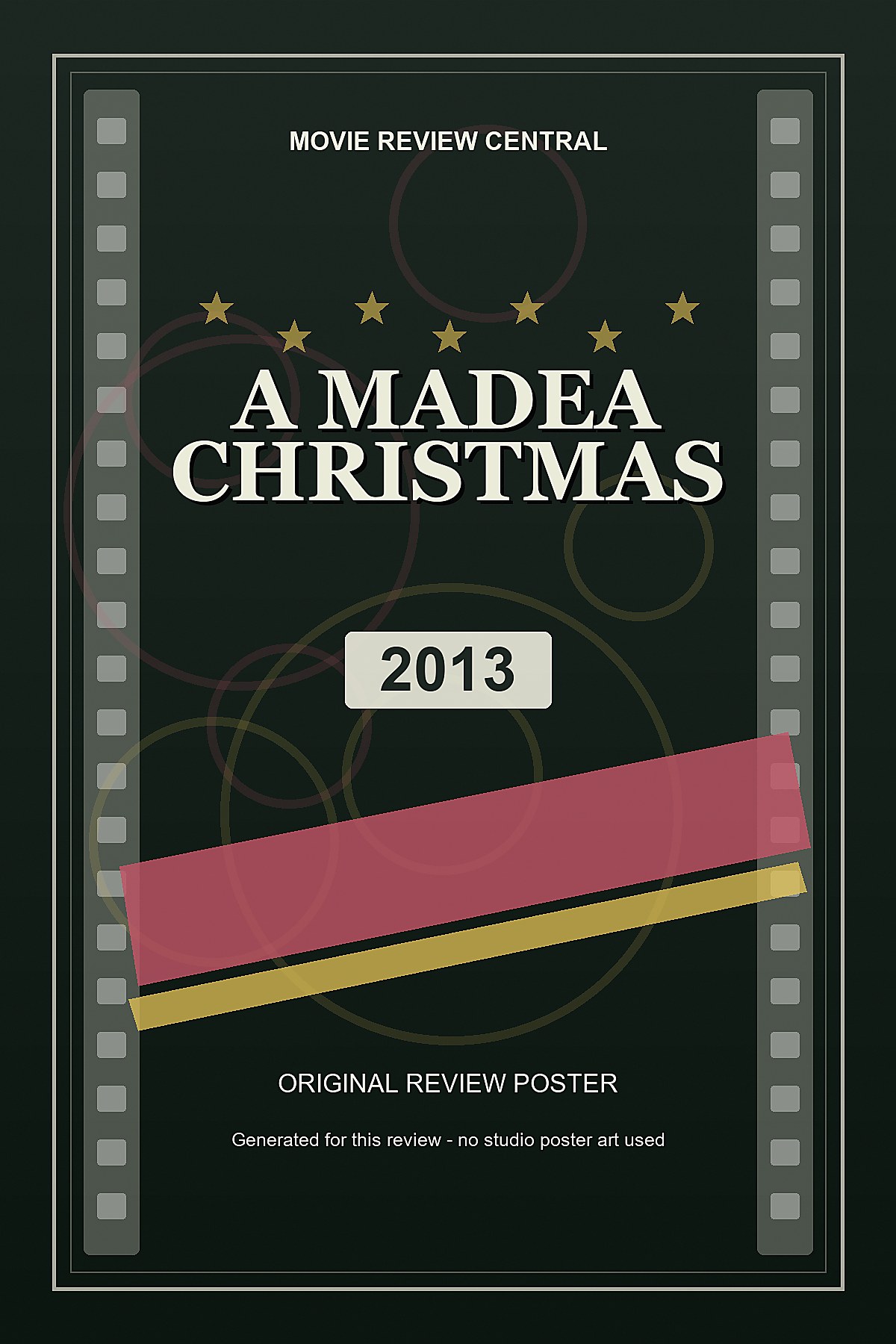 A Madea Christmas (2013) - original review poster A Madea Christmas (2013) - original review poster