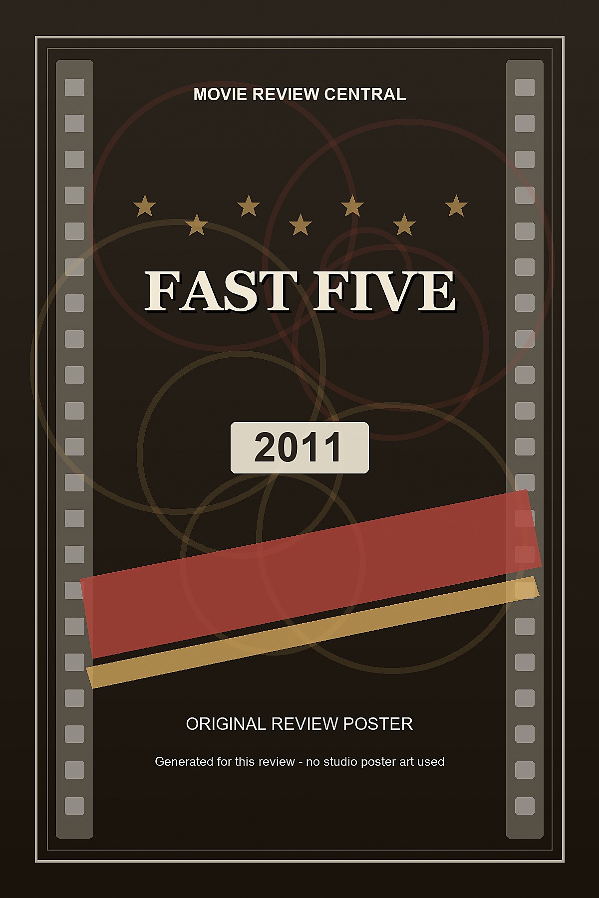 Fast Five (2011) - original review poster