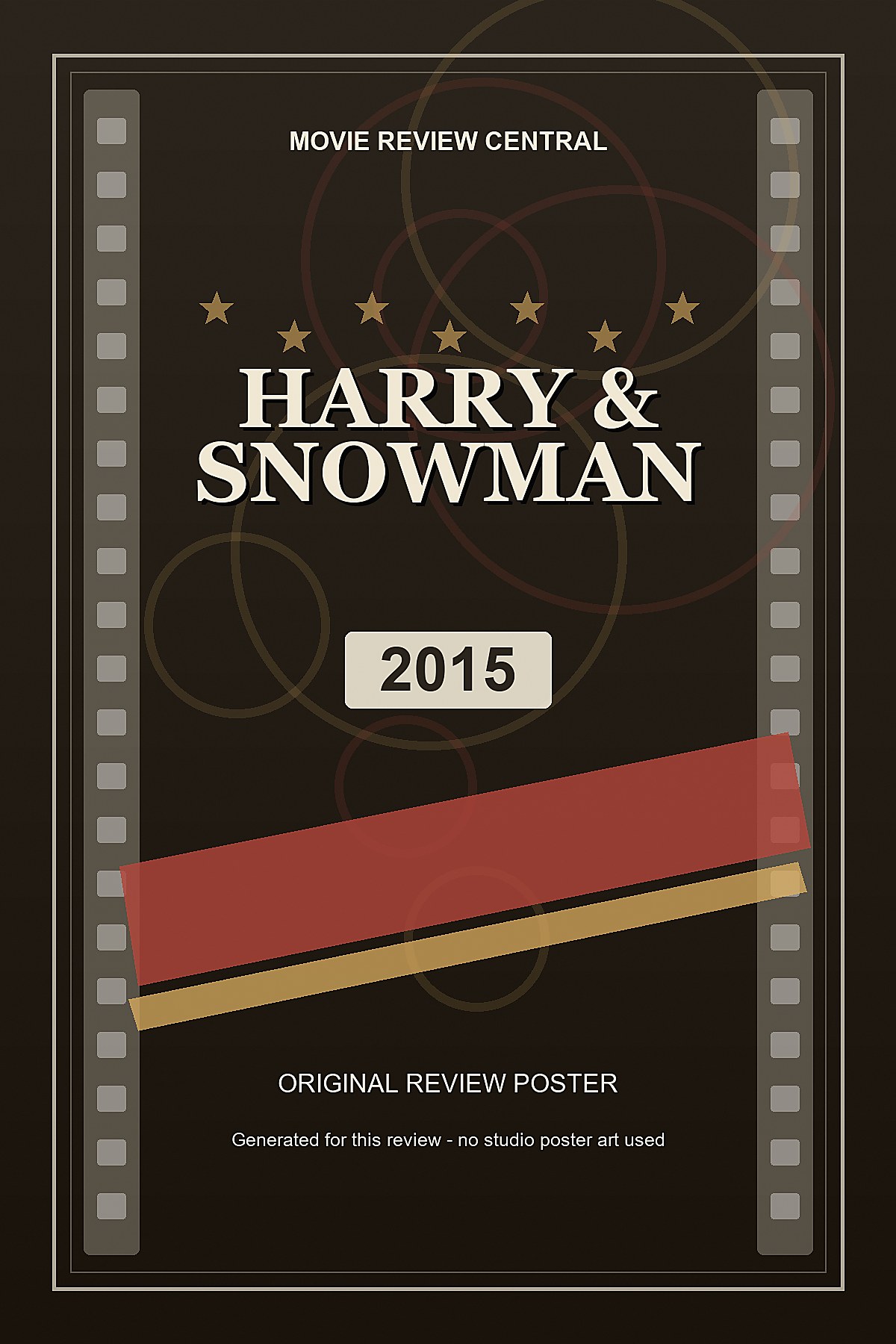 Harry & Snowman (2015) - original review poster