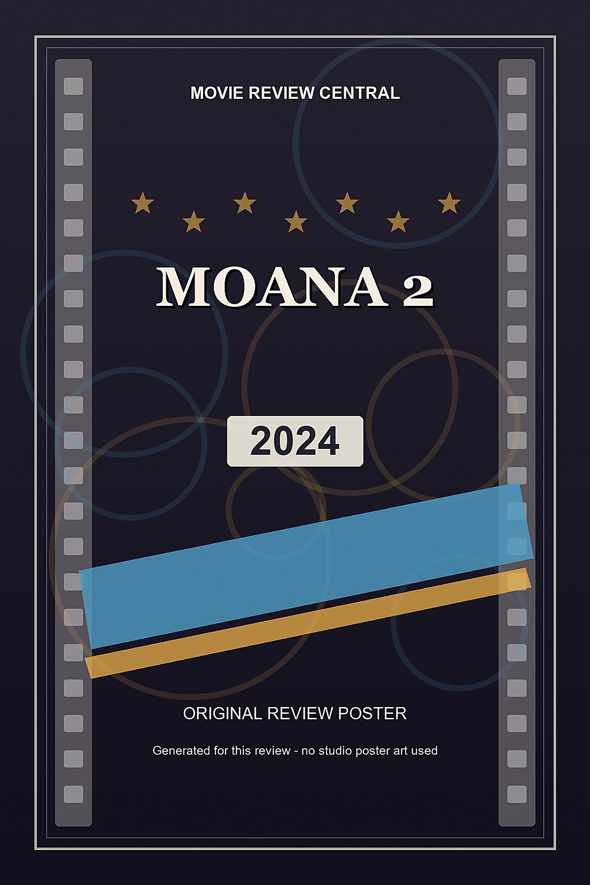 Moana 2 (2024) - original review poster Moana 2 (2024) - original review poster
