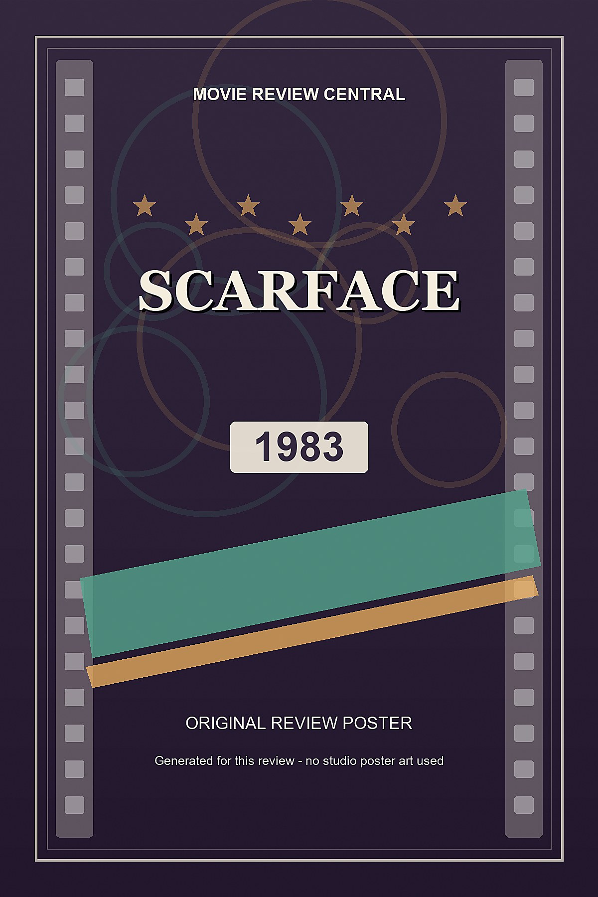 Scarface (1983) - original review poster