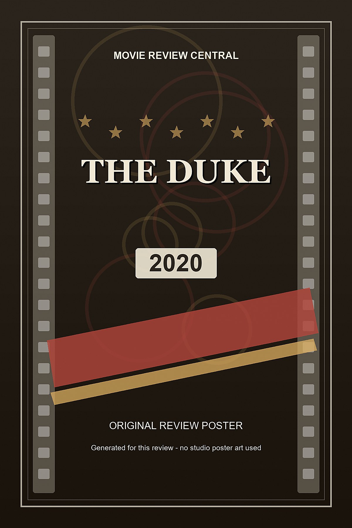 The Duke (2020) - original review poster The Duke (2020) - original review poster