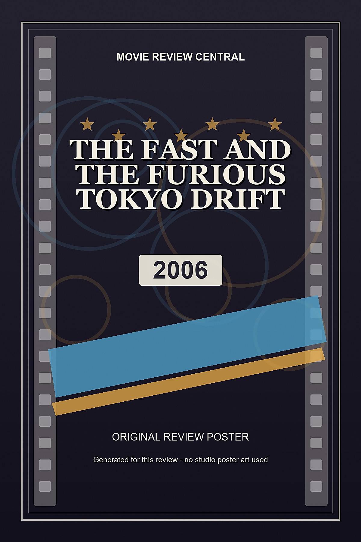 The Fast and the Furious: Tokyo Drift (2006) - original review poster The Fast and the Furious: Tokyo Drift (2006) - original review poster