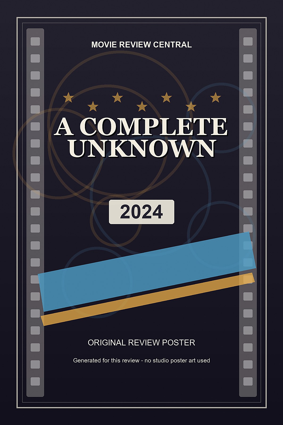 A Complete Unknown (2024) - original review poster