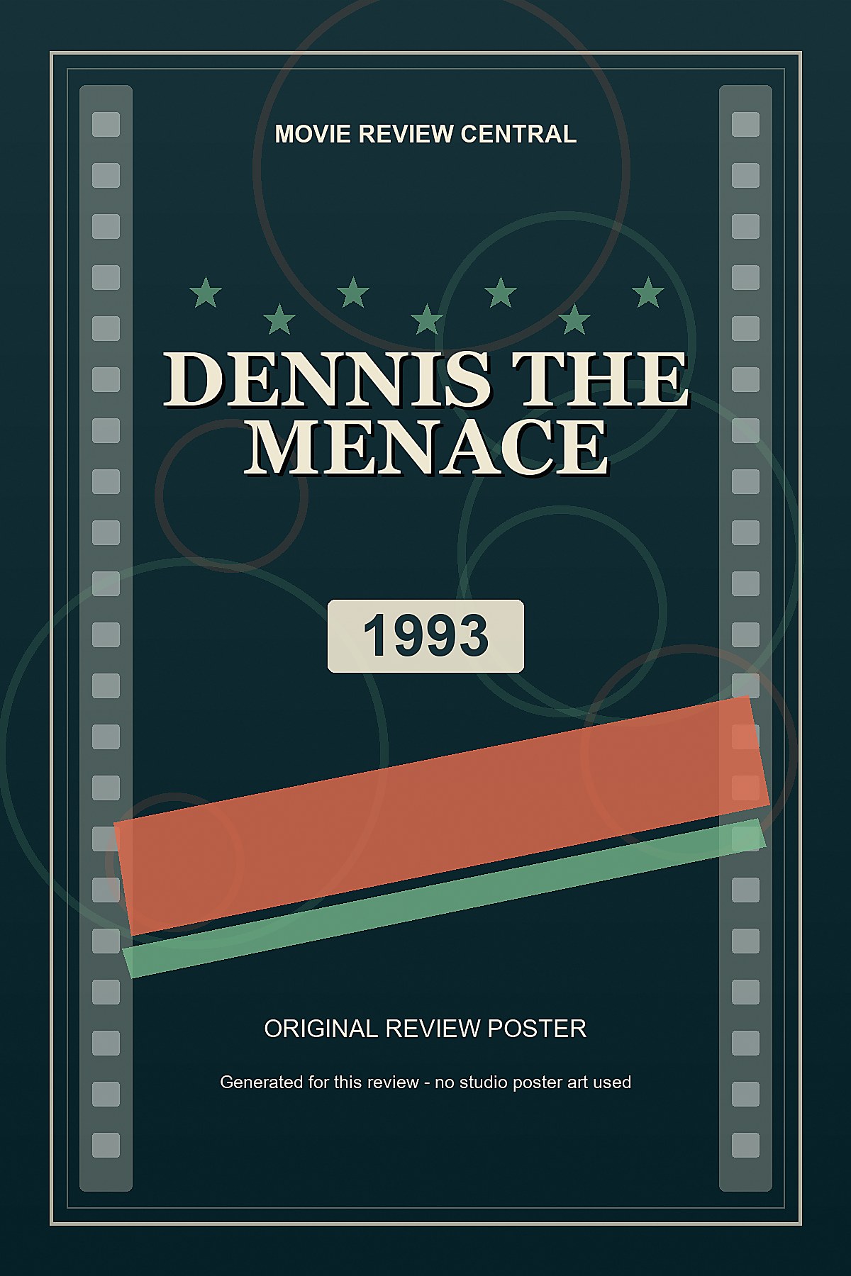 Dennis the Menace (1993) - original review poster