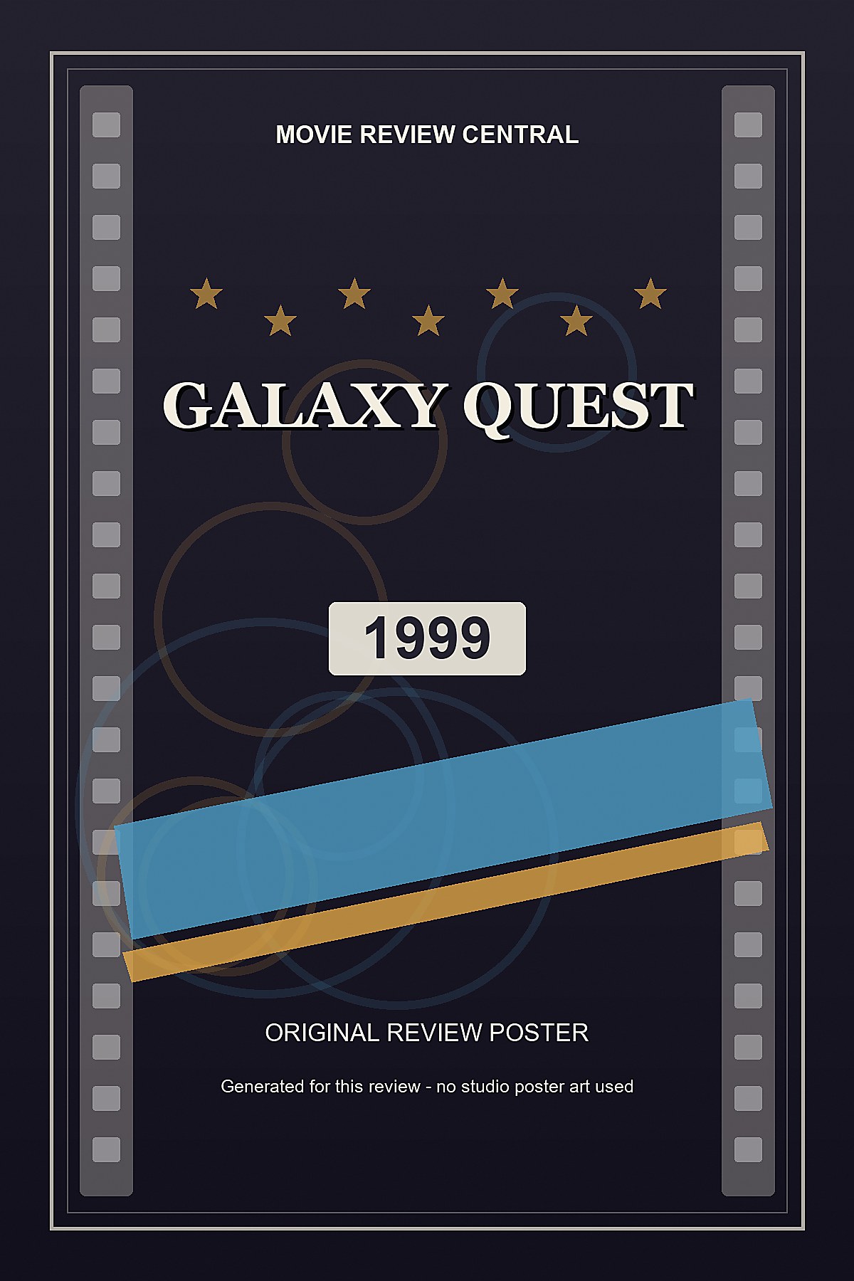 Galaxy Quest (1999) - original review poster