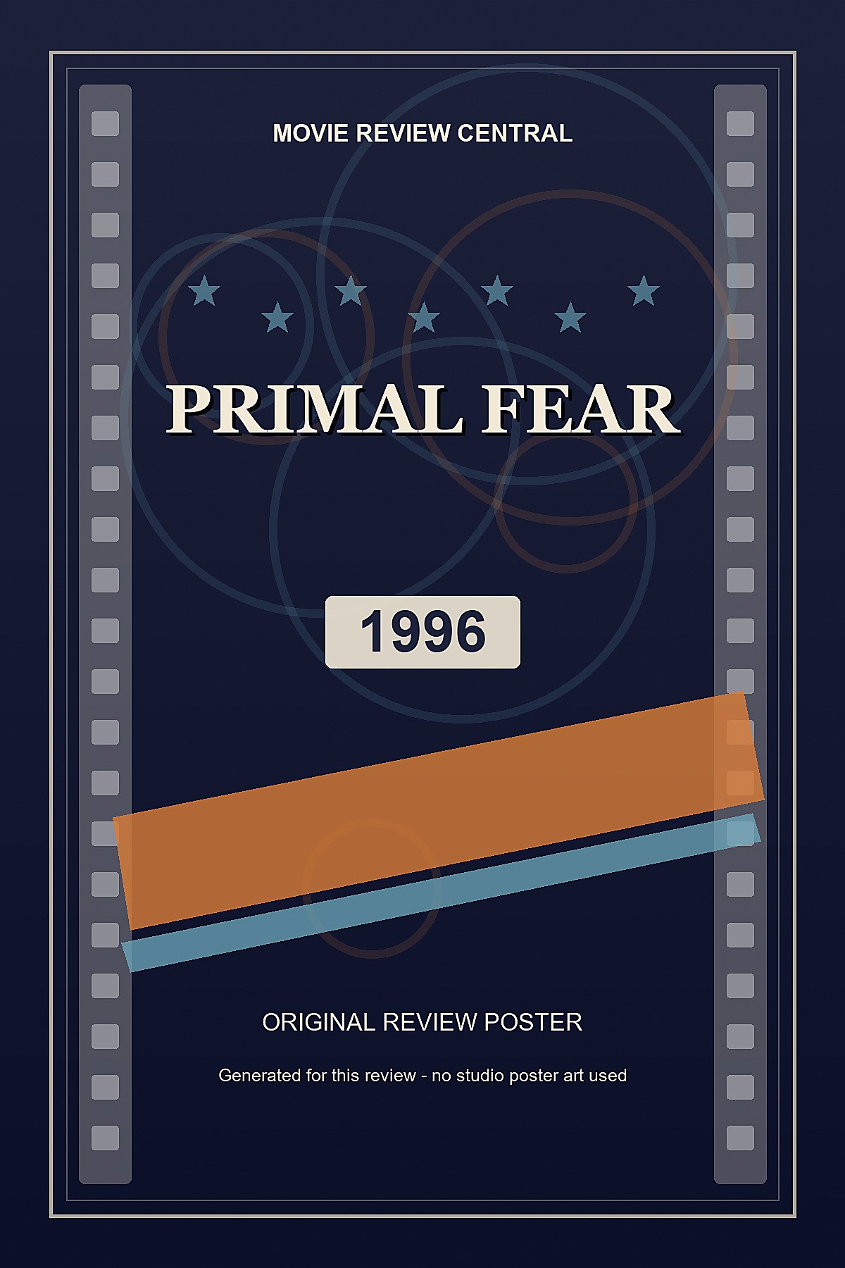 Primal Fear (1996) - original review poster