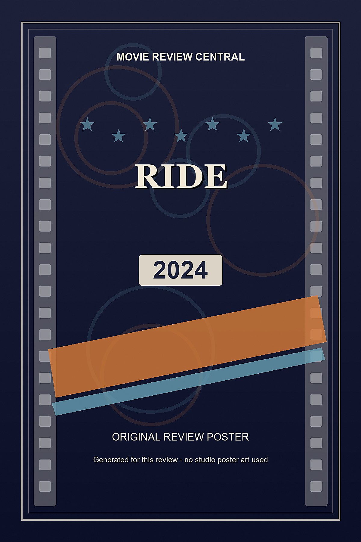 Ride (2024) - original review poster Ride (2024) - original review poster