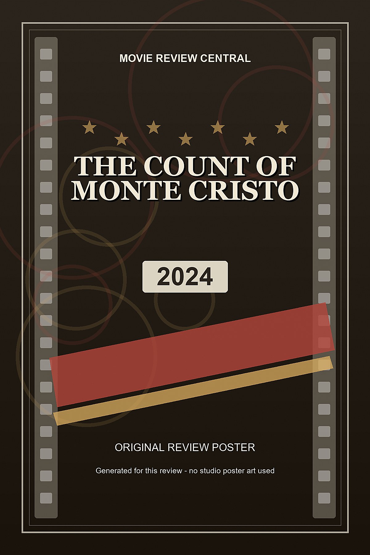 The Count of Monte Cristo (2024) - original review poster