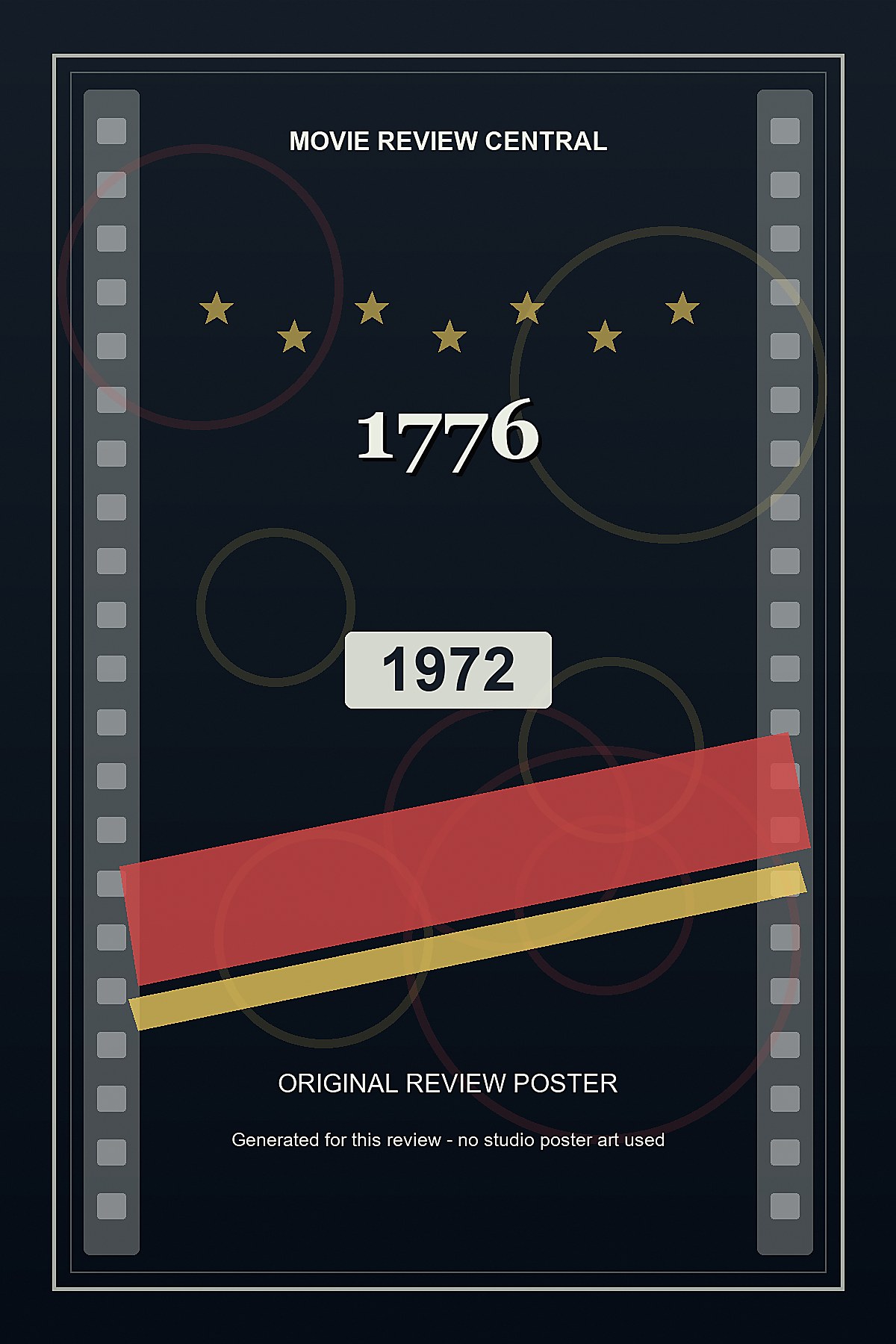 1776 (1972) - original review poster