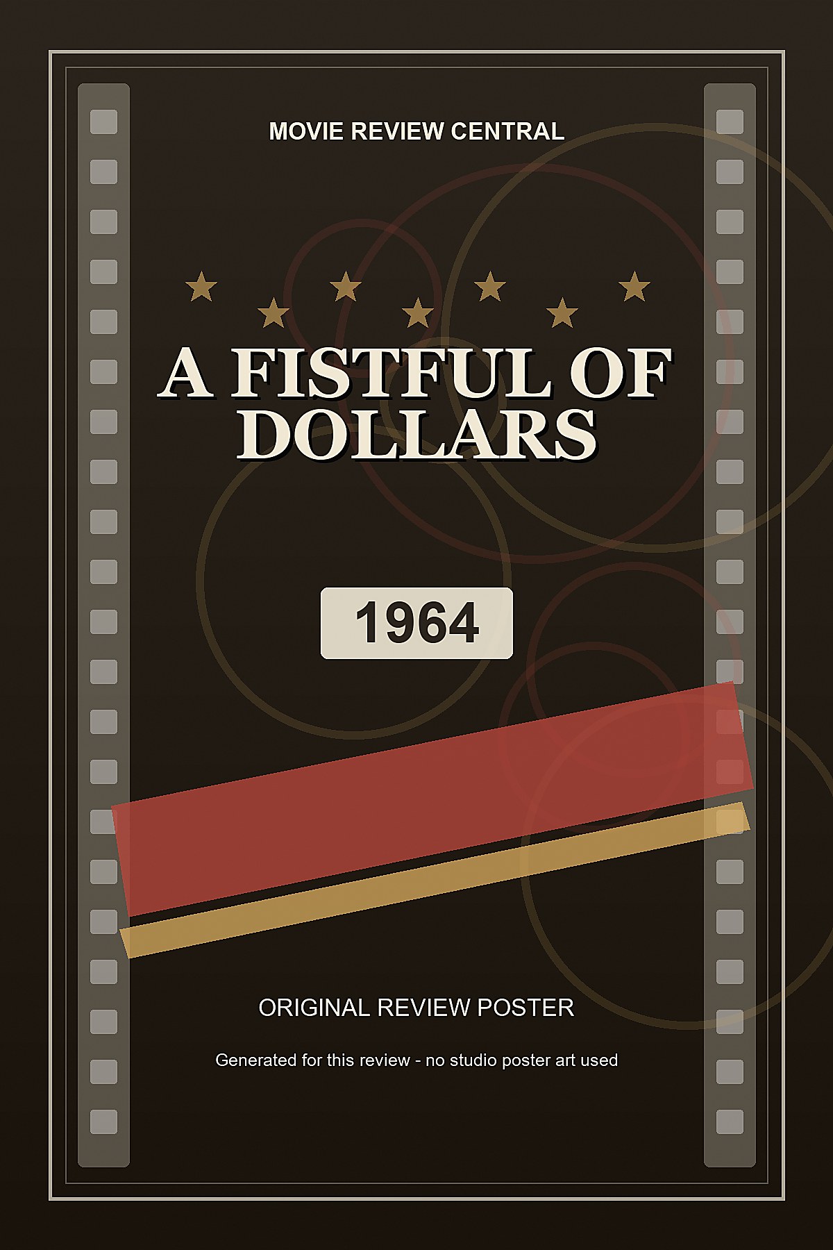 A Fistful of Dollars (1964) - original review poster A Fistful of Dollars (1964) - original review poster