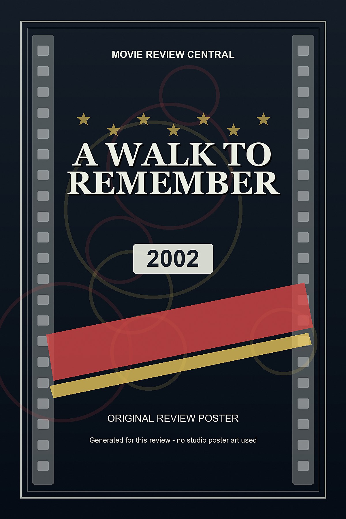 A Walk to Remember (2002) - original review poster