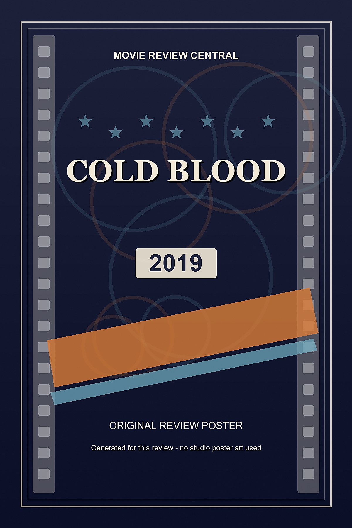 Cold Blood (2019) - original review poster