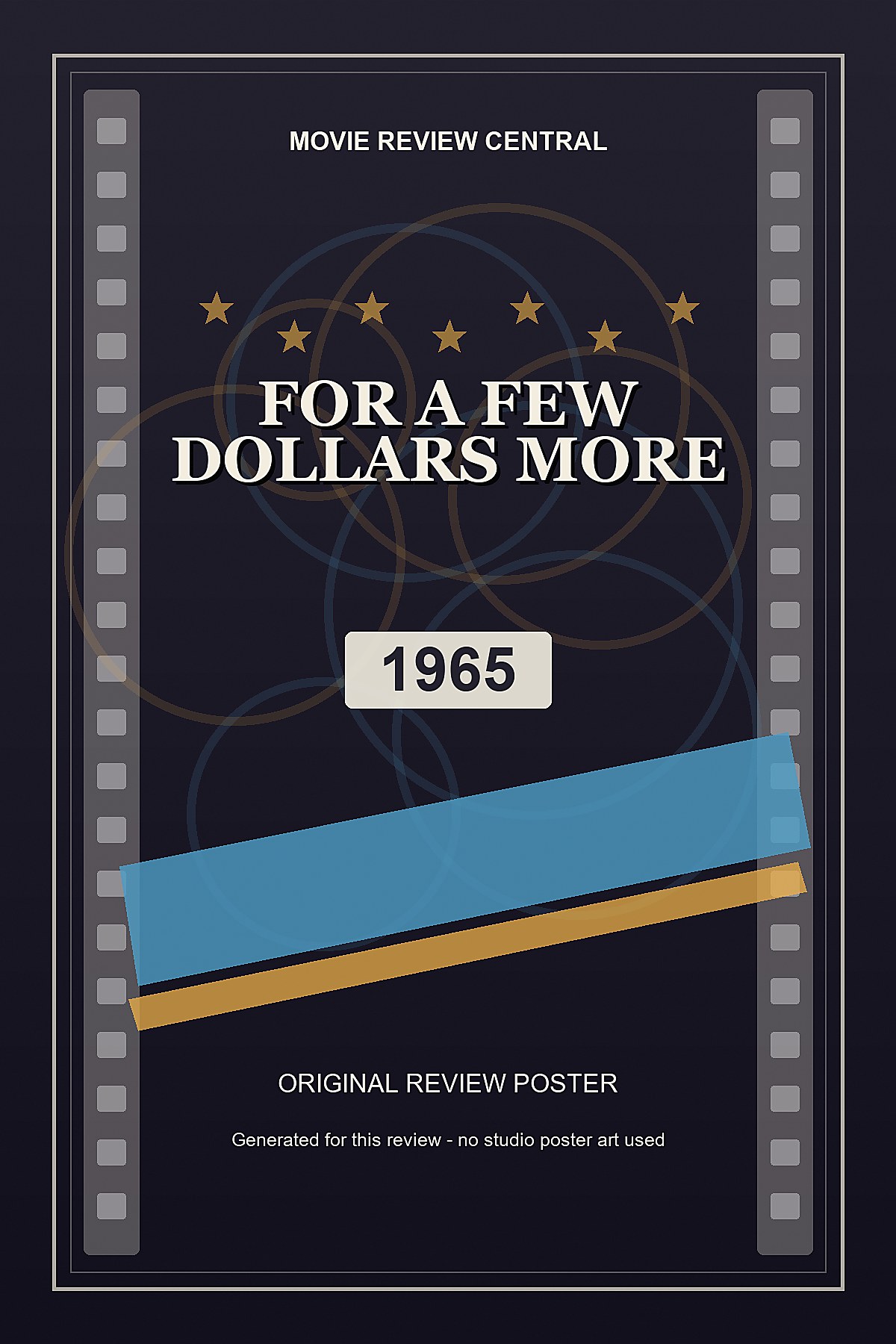 For a Few Dollars More (1965) - original review poster