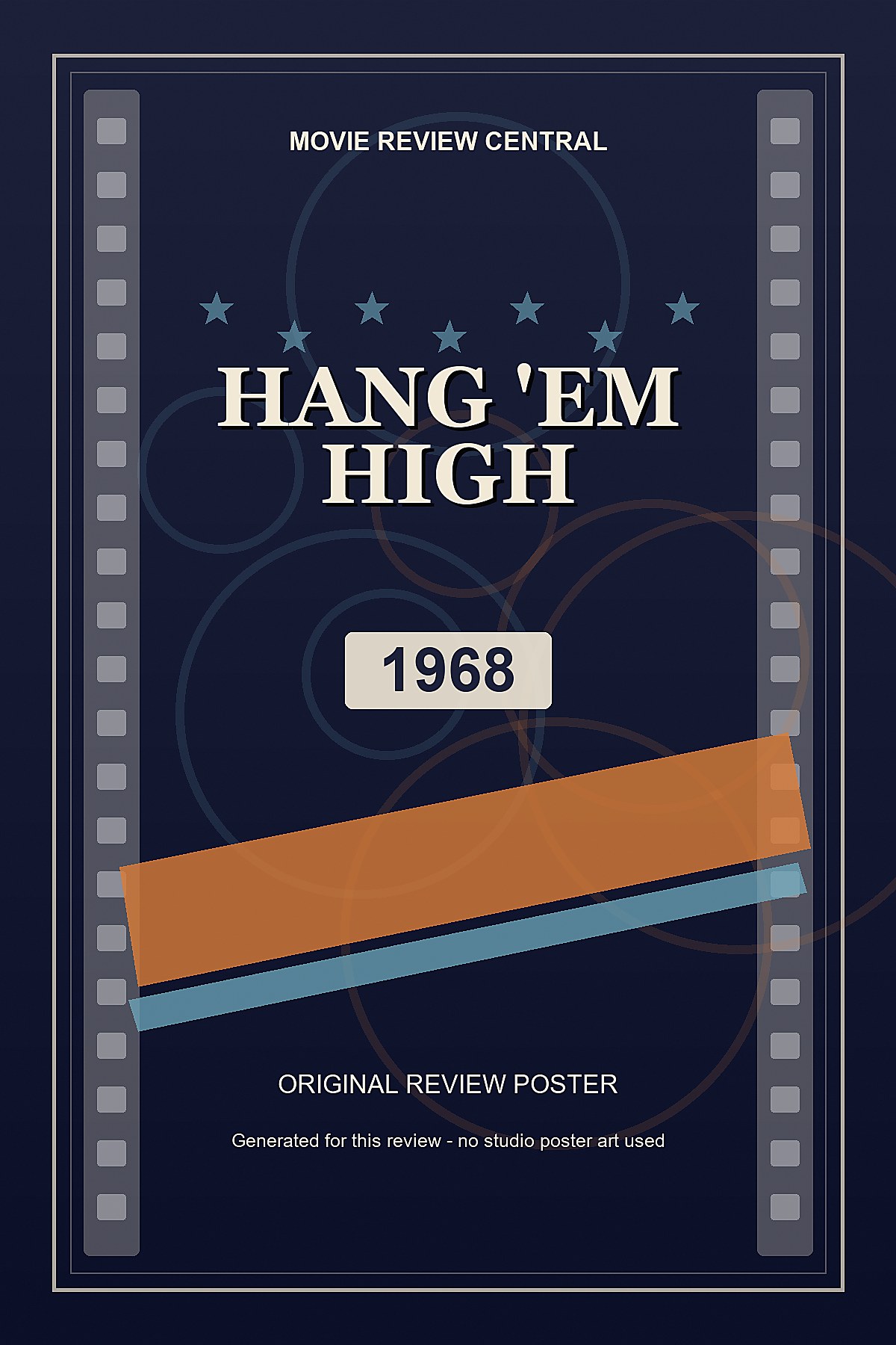 Hang 'Em High (1968) - original review poster