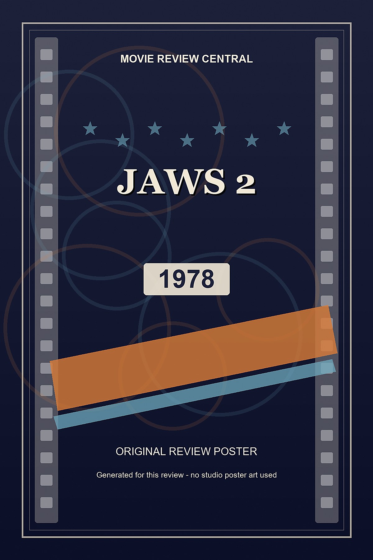 Jaws 2 (1978) - original review poster Jaws 2 (1978) - original review poster