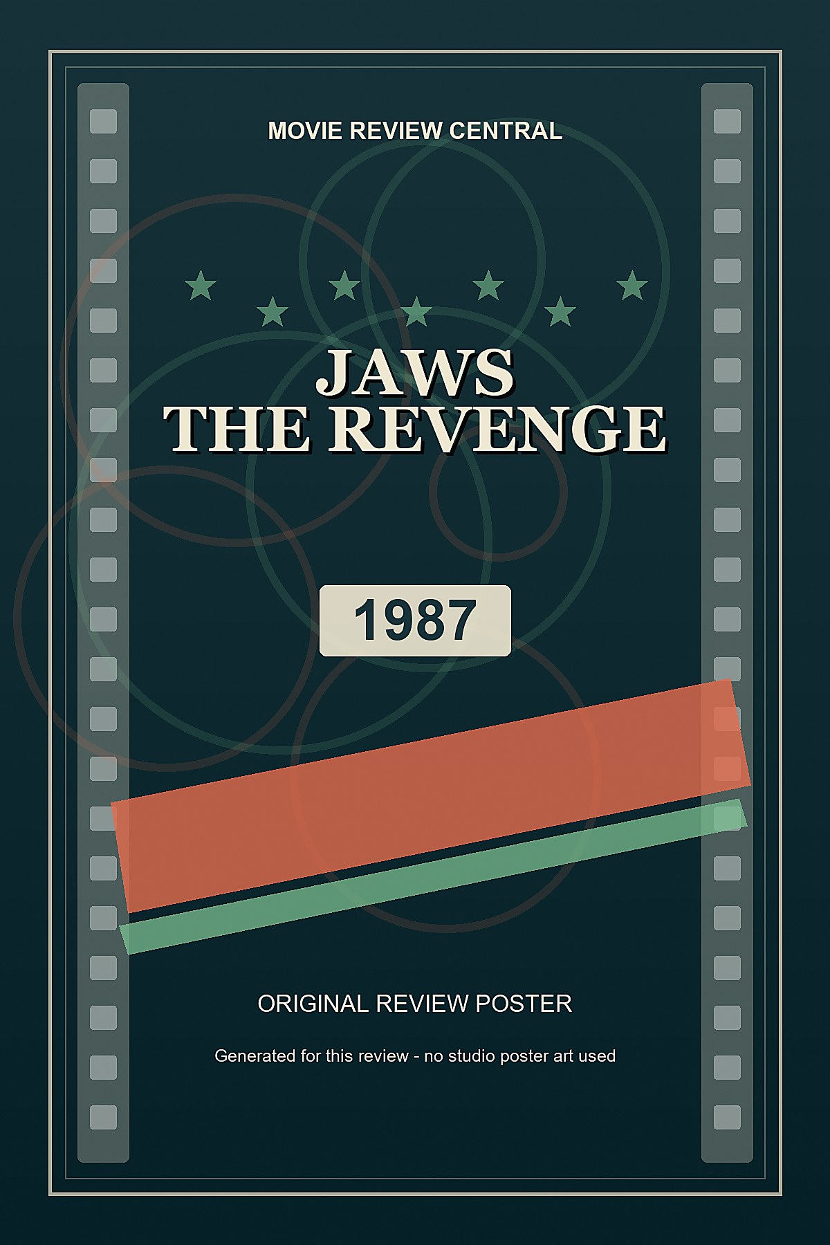 Jaws: The Revenge (1987) - original review poster
