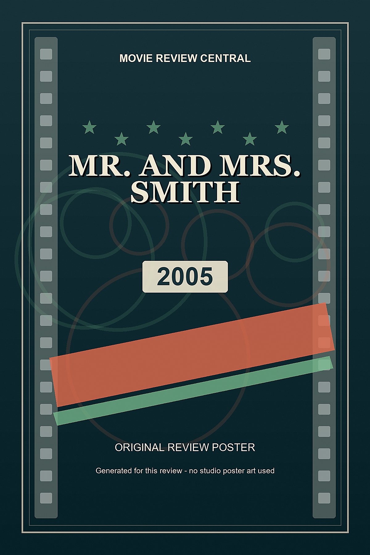 Mr. and Mrs. Smith (2005) - original review poster