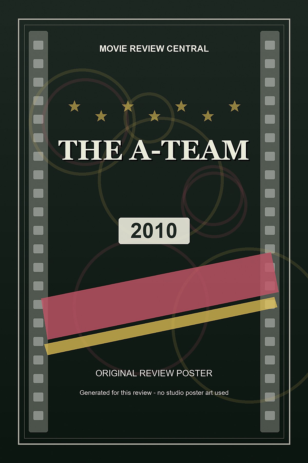The A-Team (2010) - original review poster The A-Team (2010) - original review poster