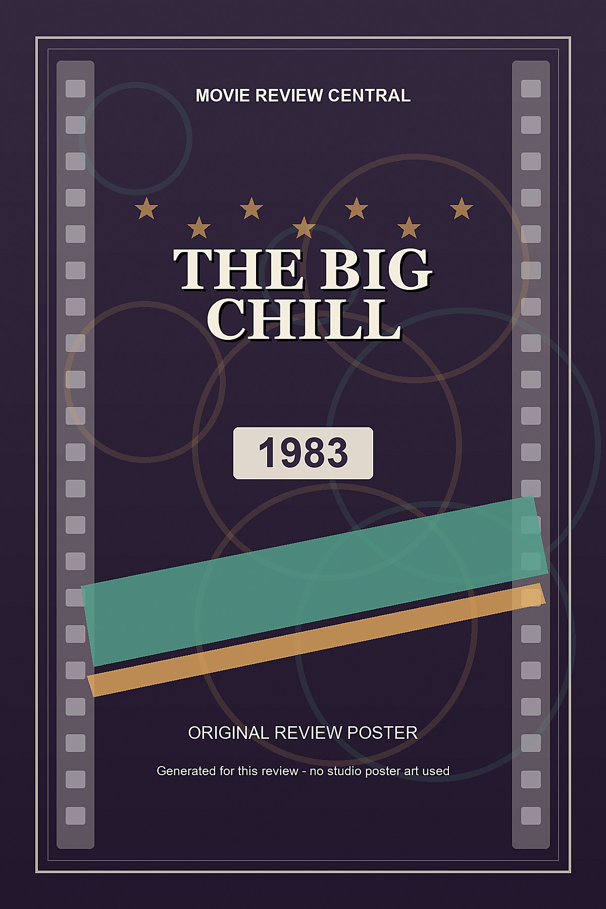 The Big Chill (1983) - original review poster