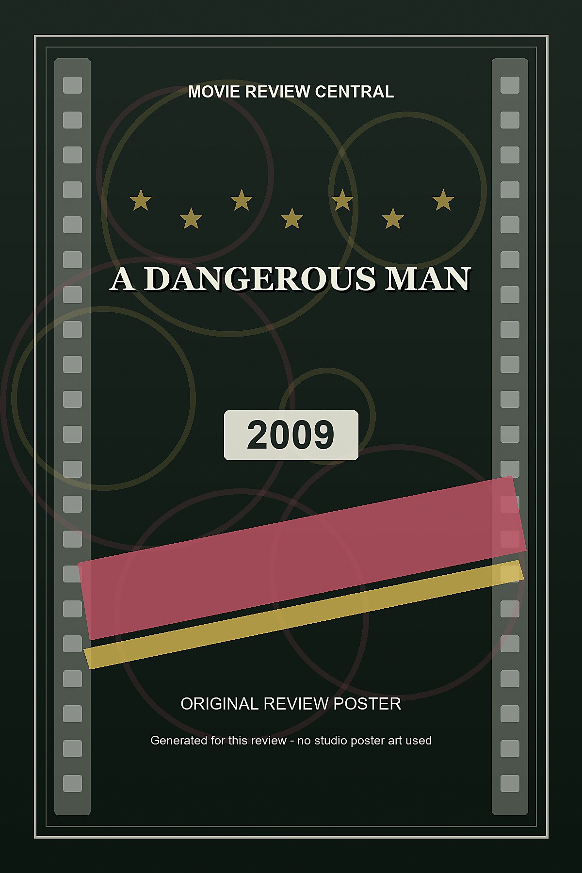 A Dangerous Man (2009) - original review poster