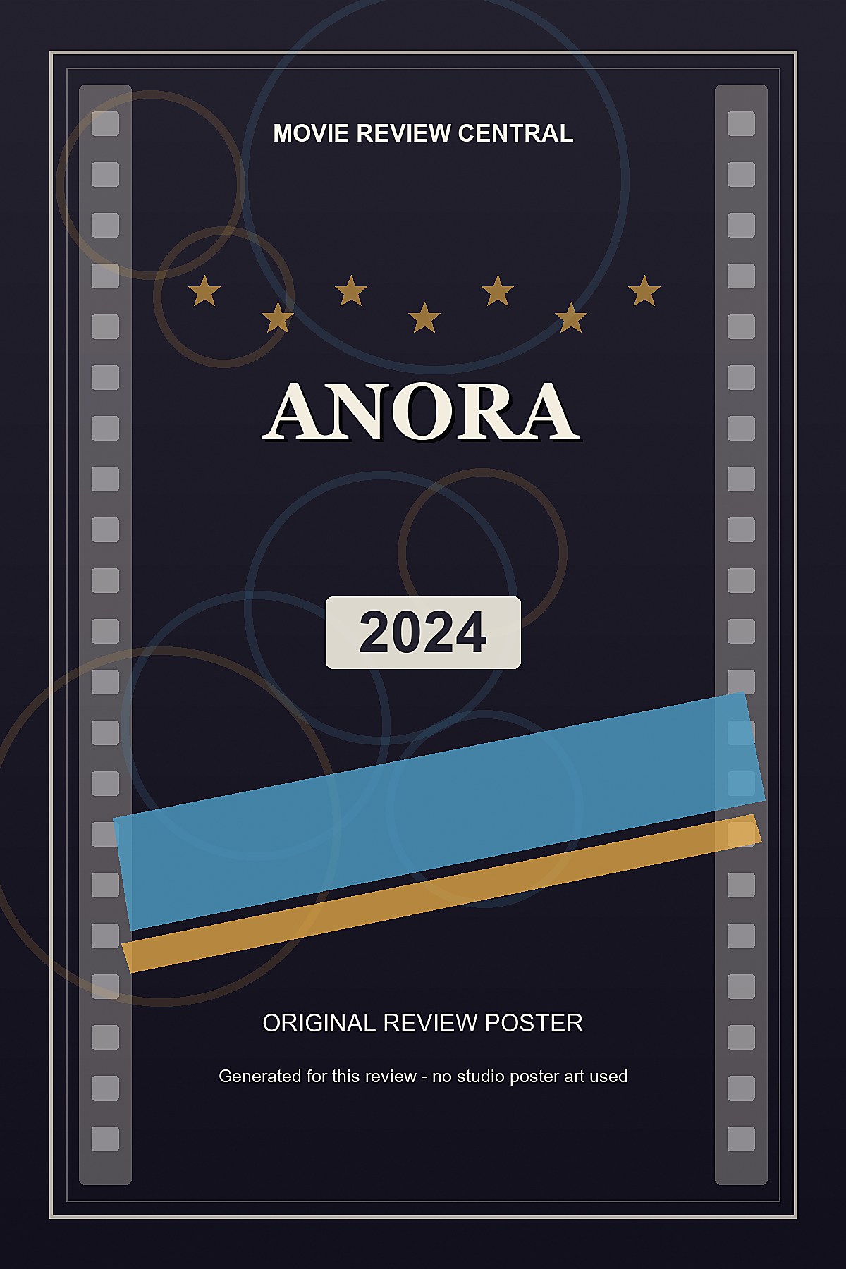 Anora (2024) - original review poster