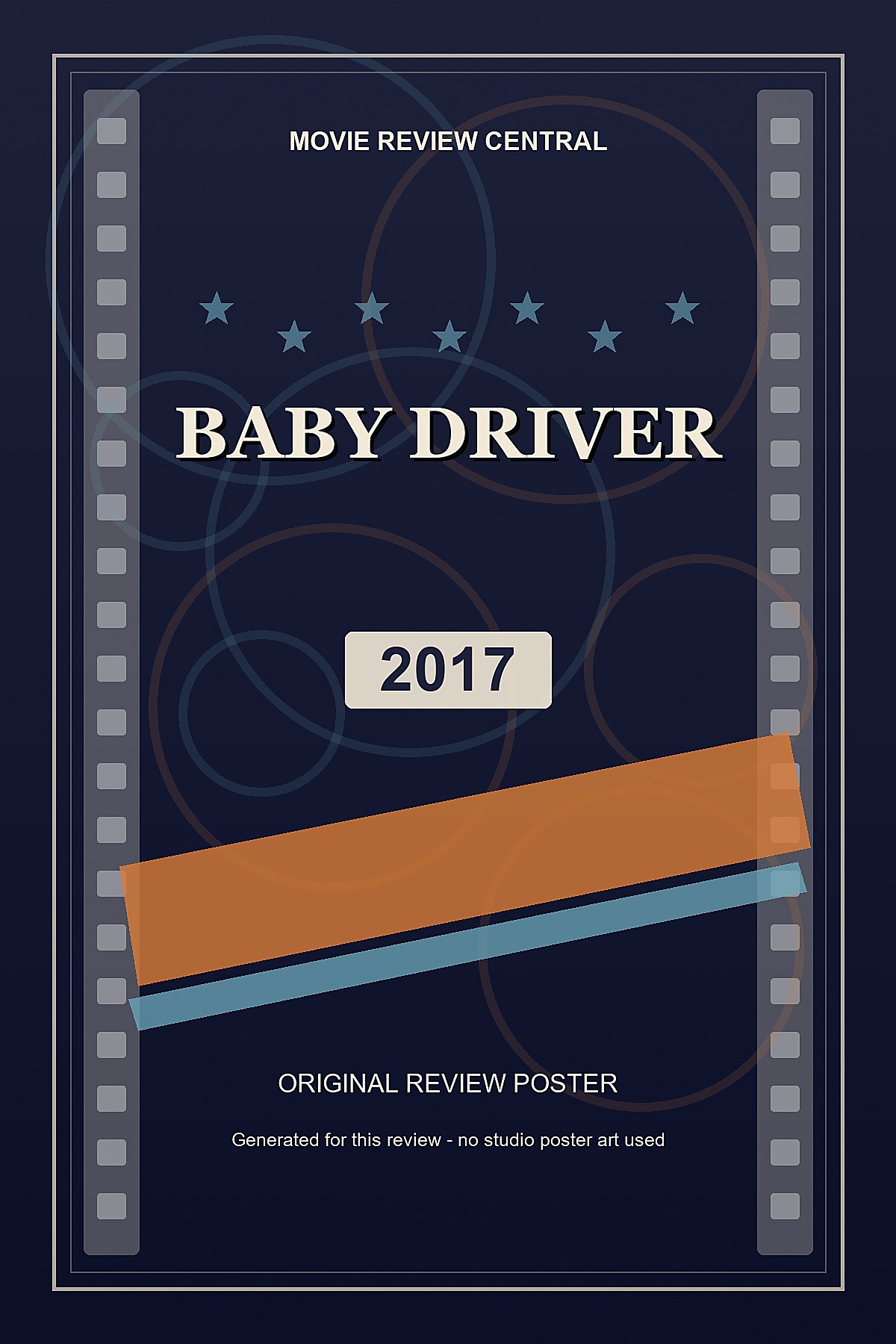 Baby Driver (2017) - original review poster