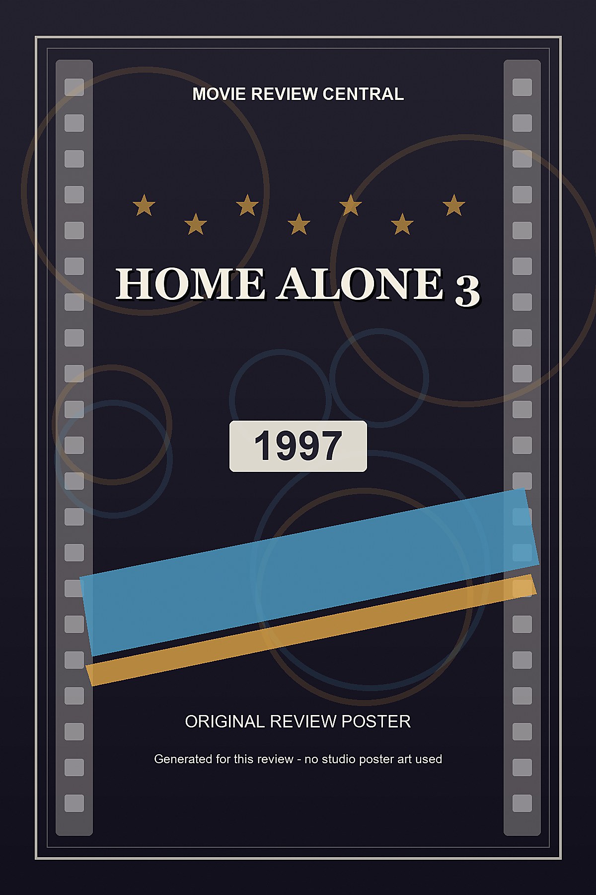 Home Alone 3 (1997) - original review poster