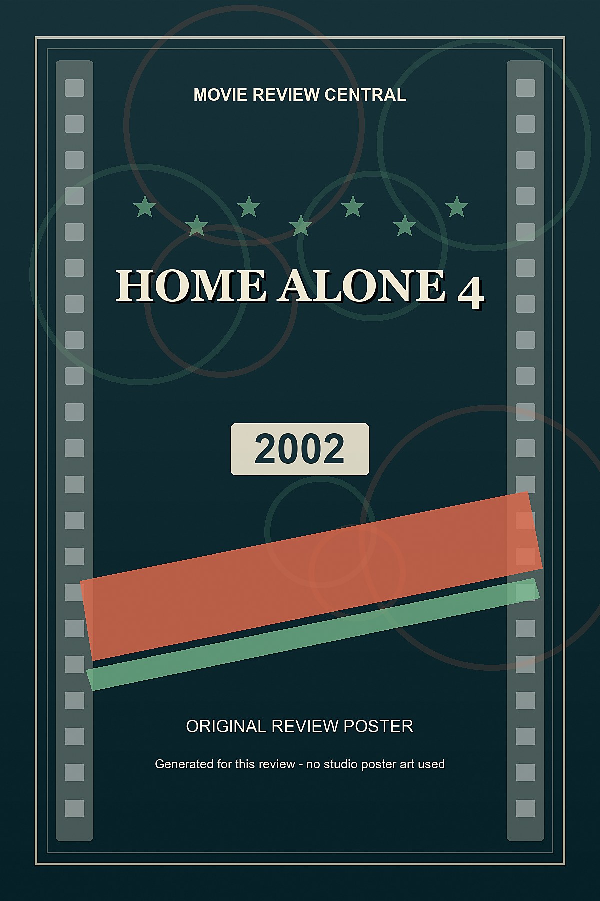 Home Alone 4 (2002) - original review poster
