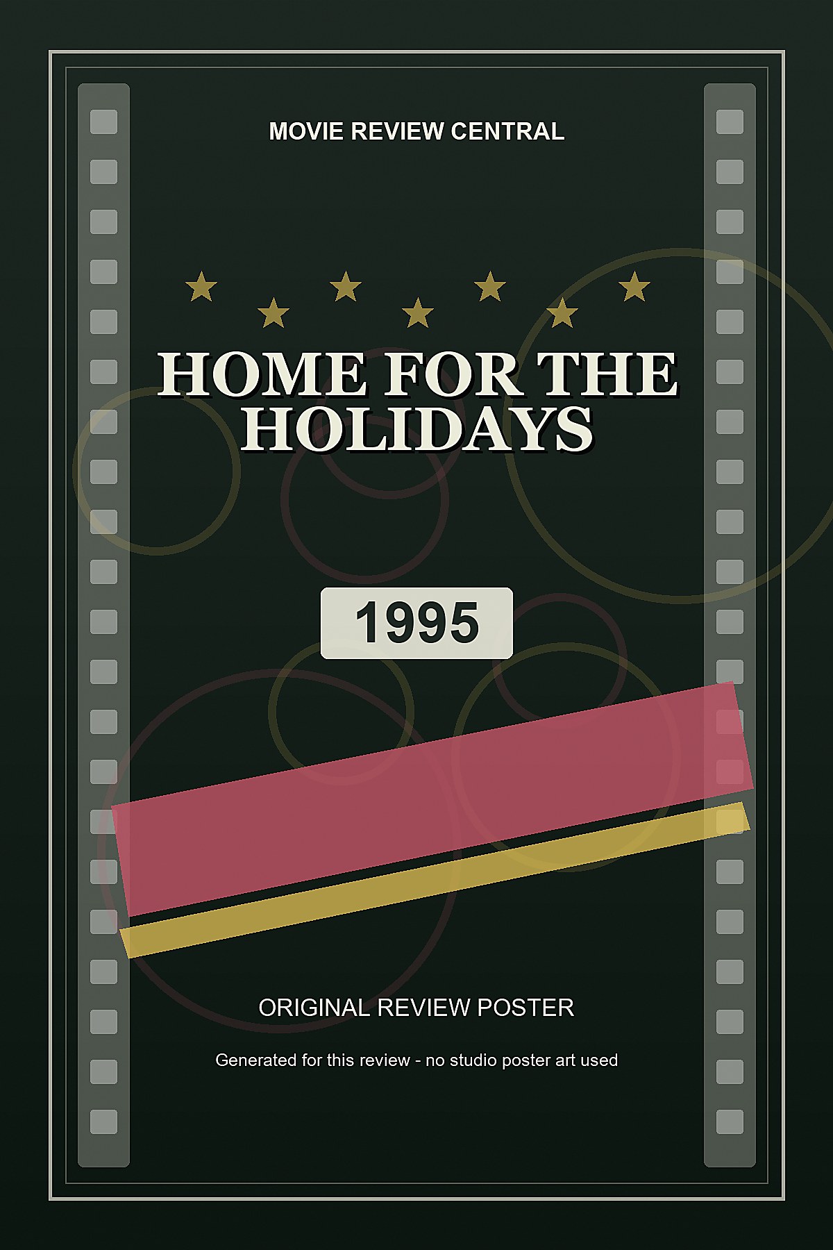 Home for the Holidays (1995) - original review poster