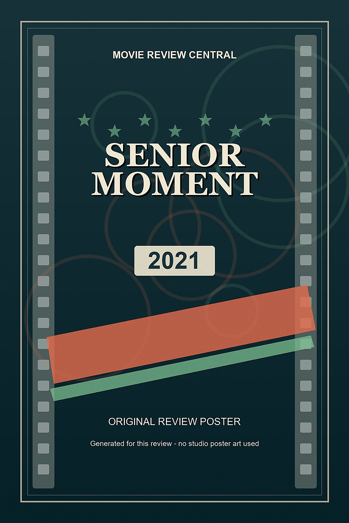 Senior Moment (2021) - original review poster