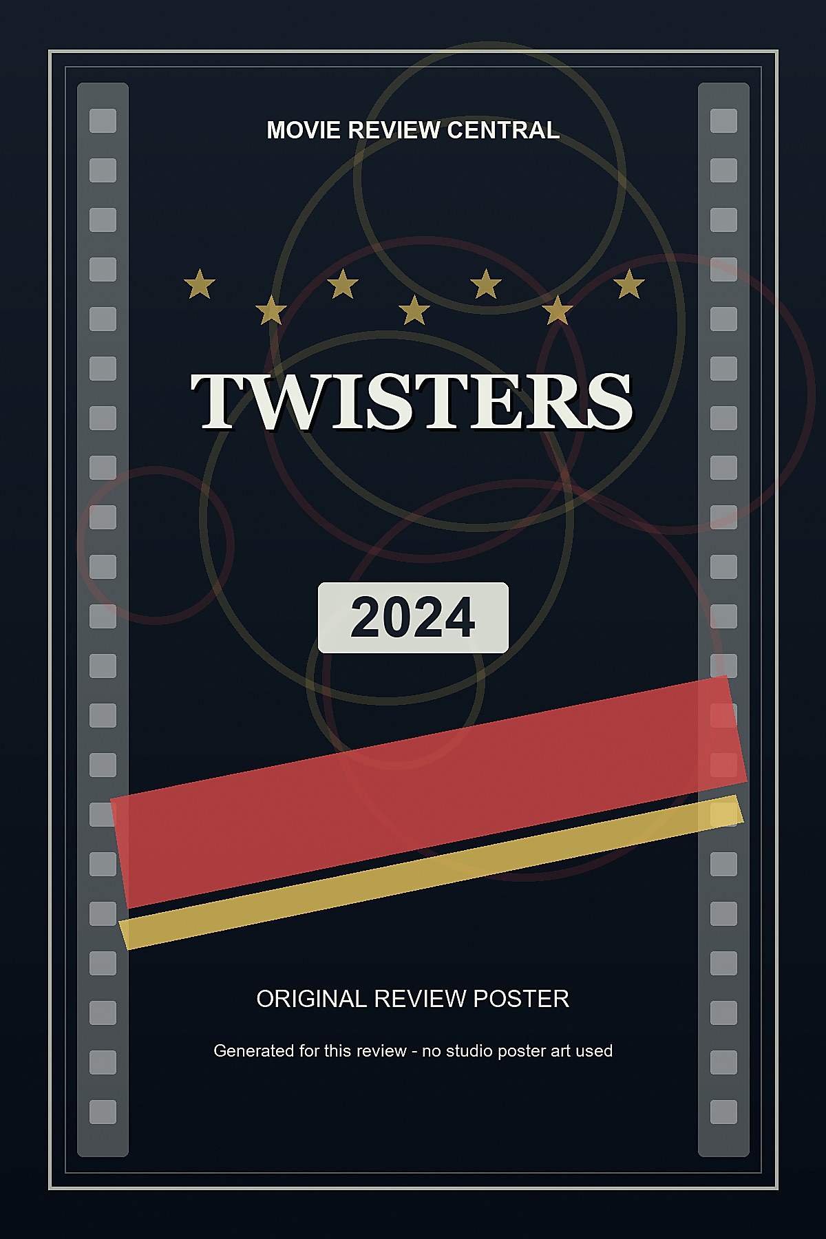 Twisters (2024) - original review poster