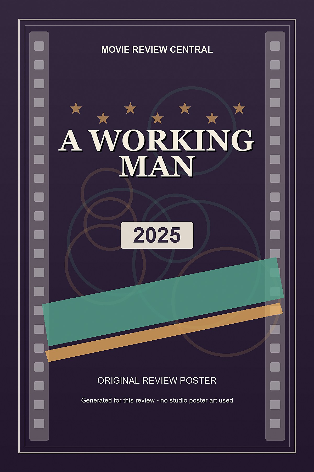 A Working Man (2025) - original review poster
