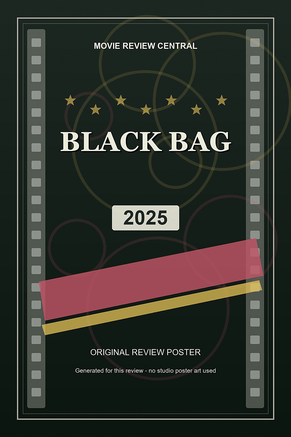 Black Bag (2025) - original review poster