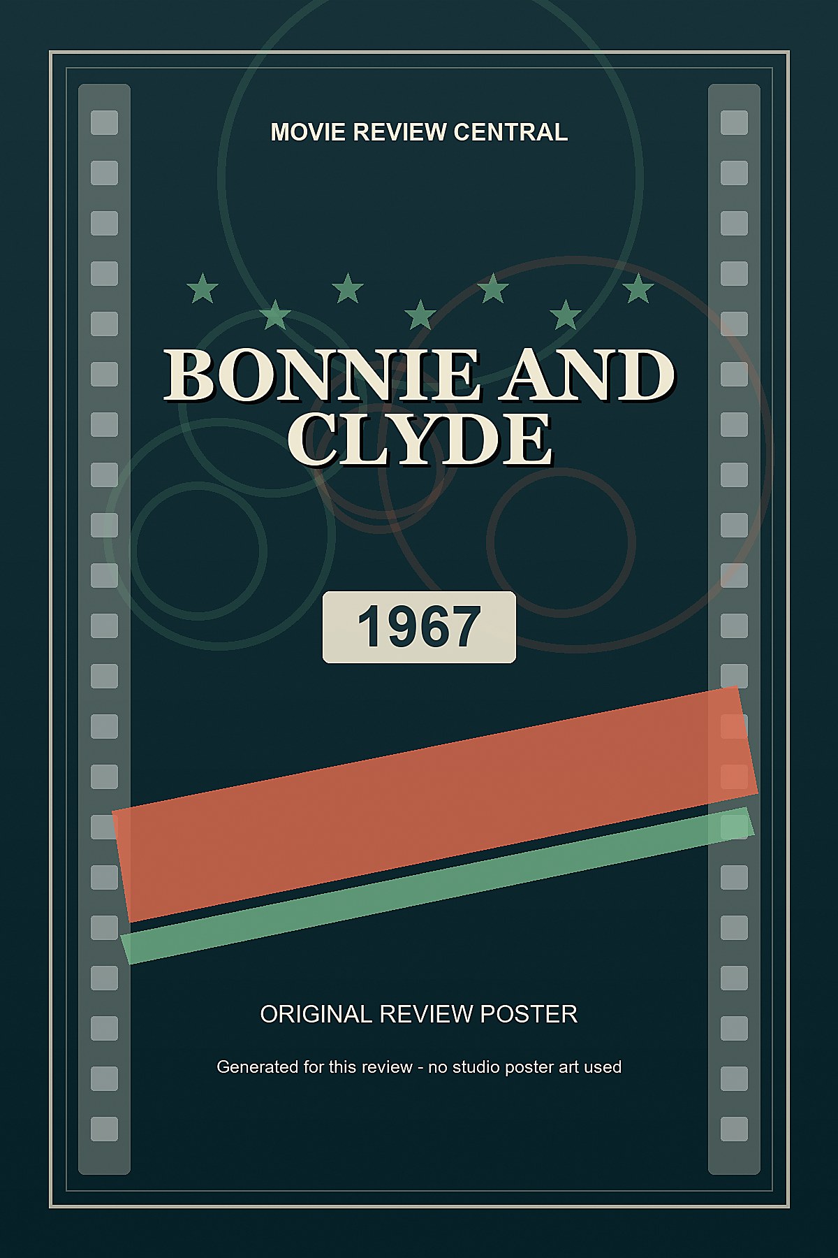 Bonnie and Clyde (1967) - original review poster