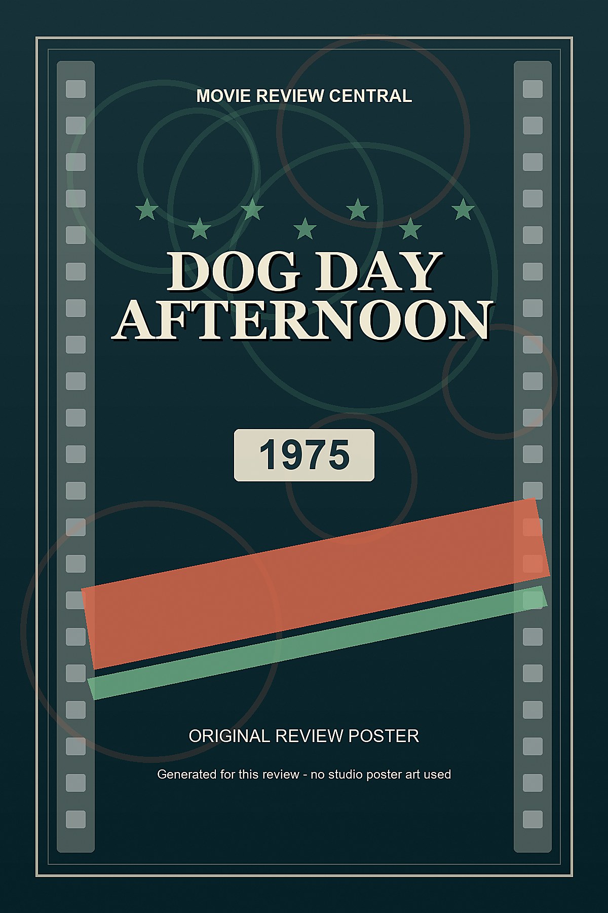 Dog Day Afternoon (1975) - original review poster