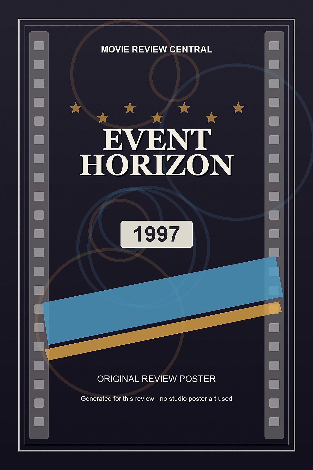 Event Horizon (1997) - original review poster