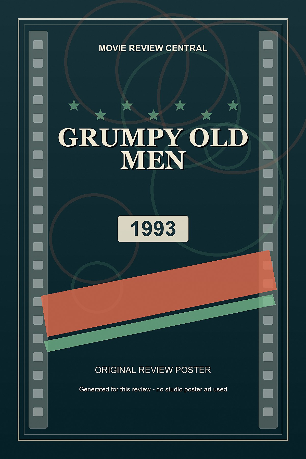 Grumpy Old Men (1993) - original review poster
