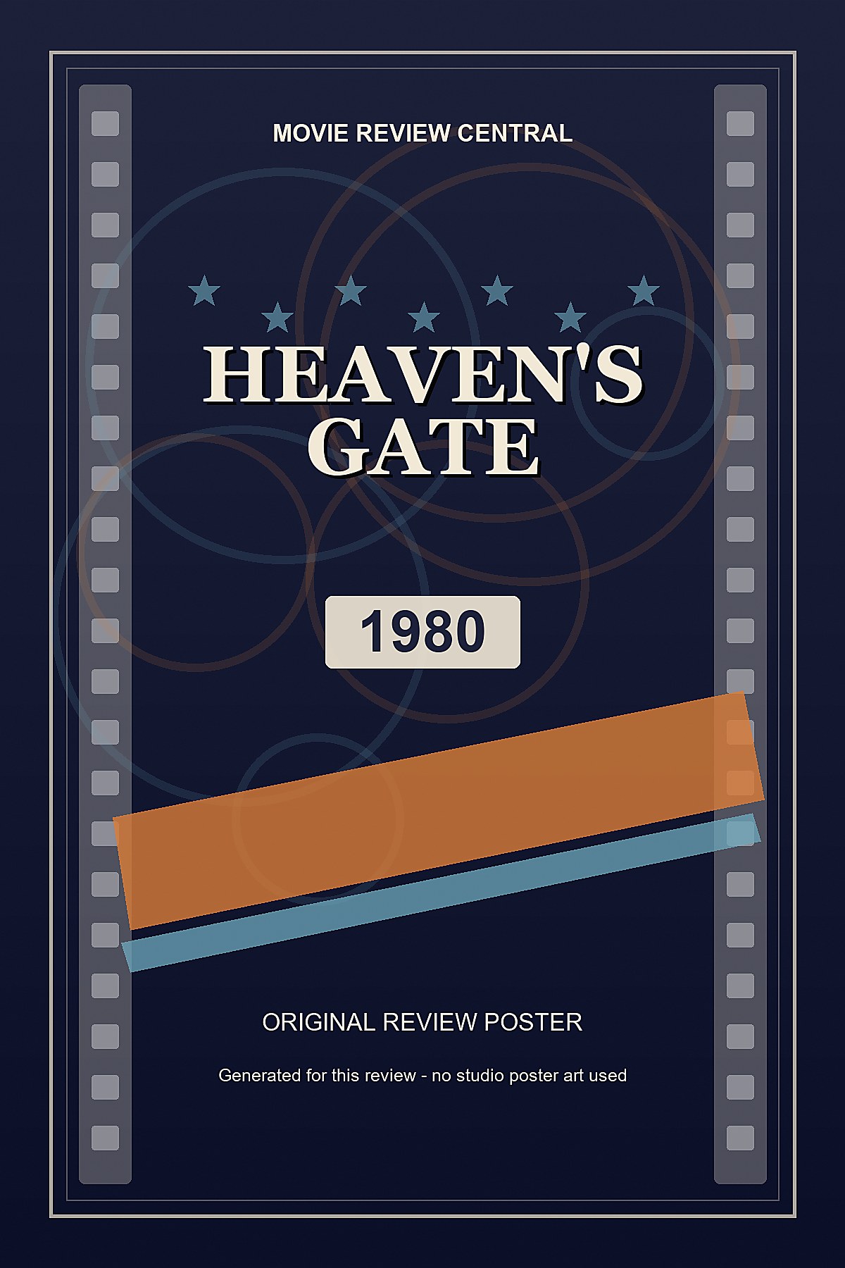 Heaven's Gate (1980) - original review poster