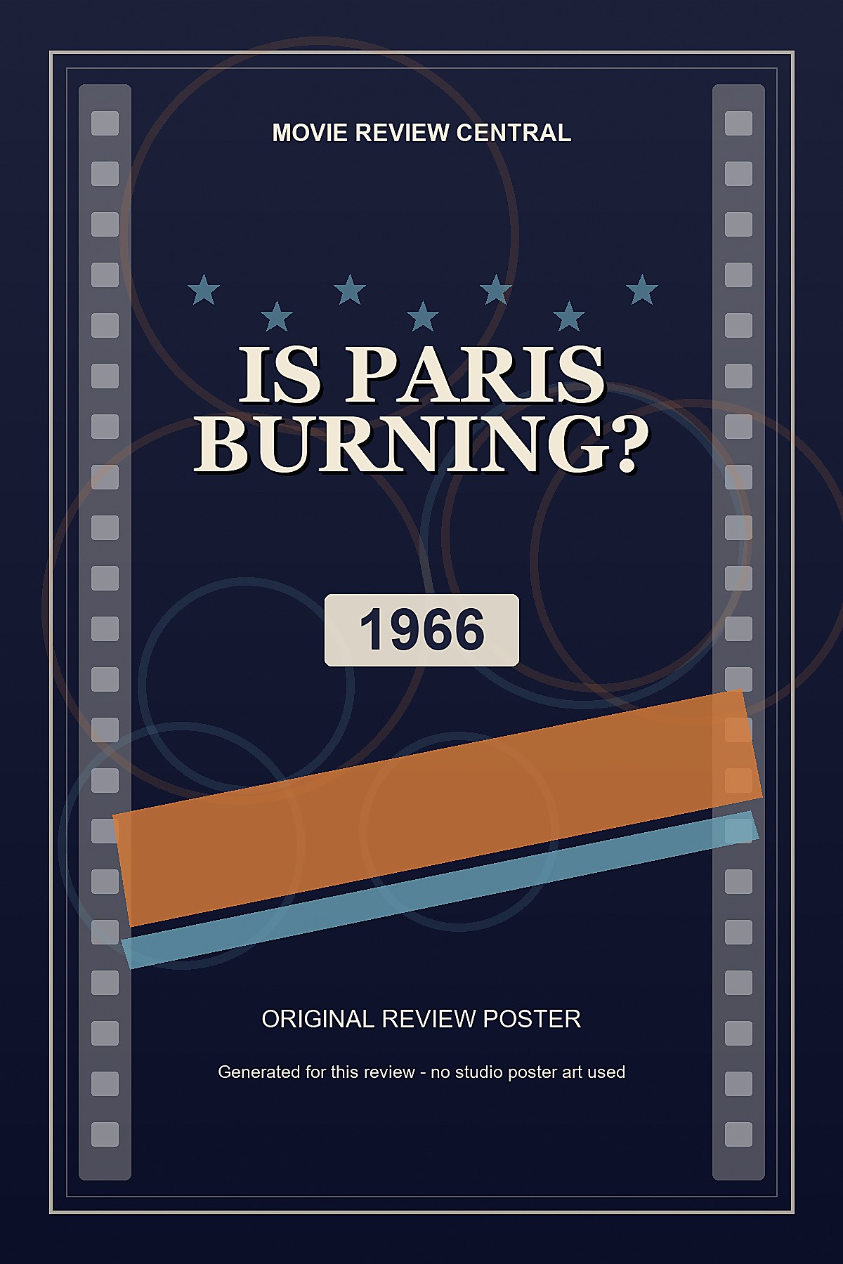 Is Paris Burning? (1966) - original review poster