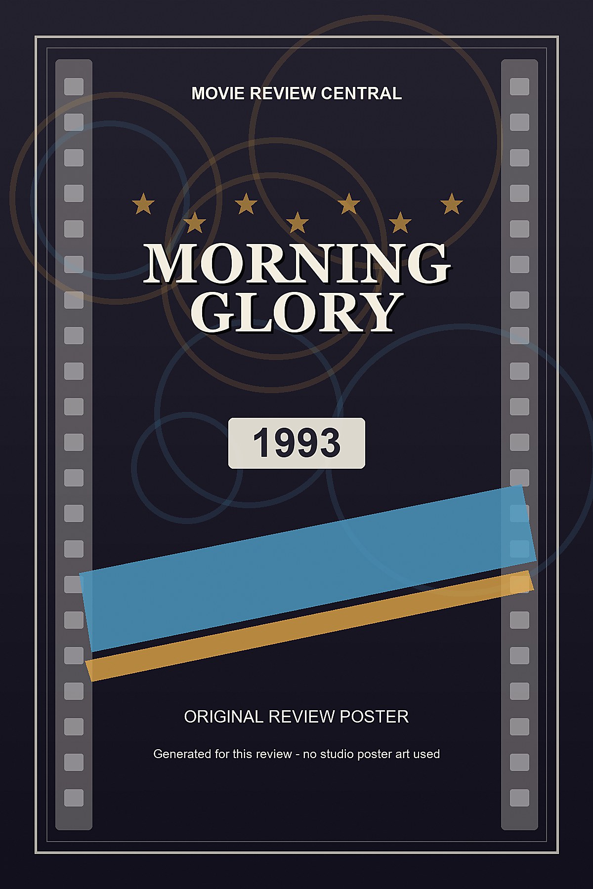 Morning Glory (1993) - original review poster